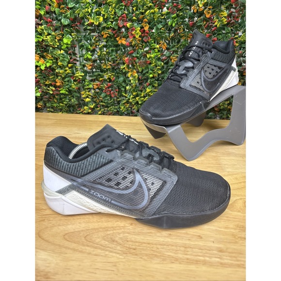 Nike Zoom Metcon Turbo 2 Training Shoes Crossfit Athletic Sneakers Black Men's 9 - Picture 1 of 9